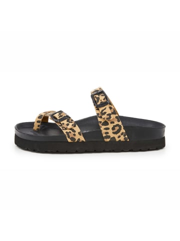 billowy Teenslippers lichtbruin