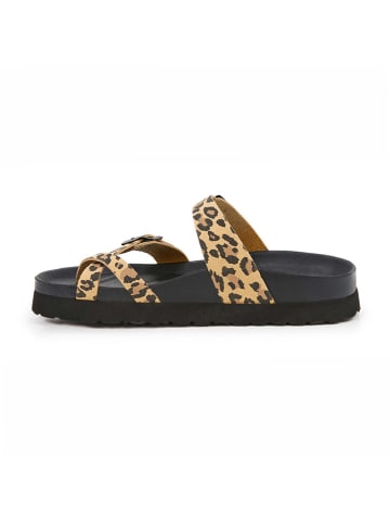 billowy Teenslippers lichtbruin