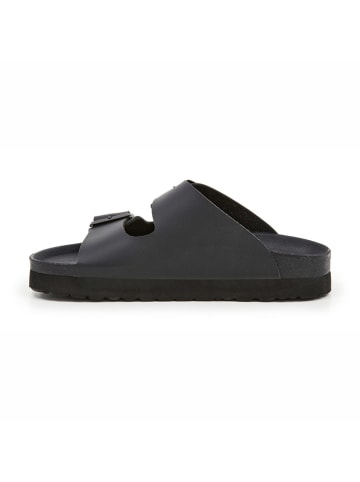billowy Pantoletten in Schwarz