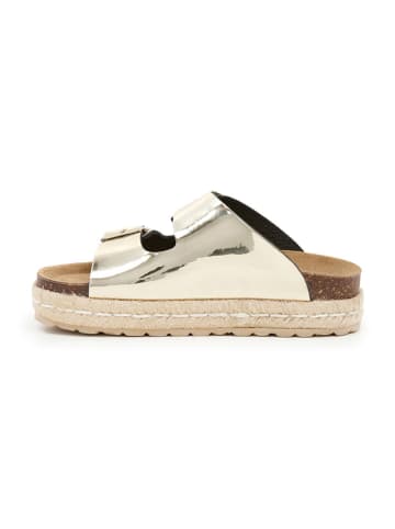 billowy Slippers goudkleurig