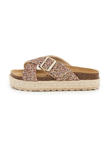 billowy Slippers goudkleurig