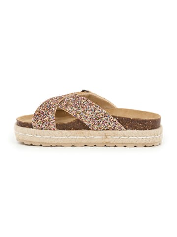 billowy Slippers goudkleurig