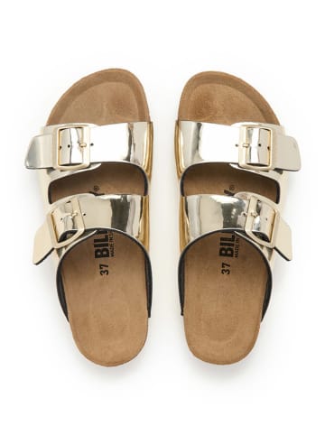 billowy Slippers goudkleurig