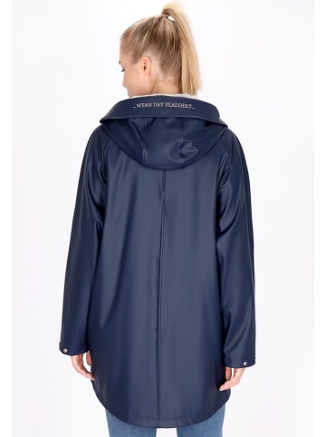 Schmuddelwedda Regenmantel donkerblauw