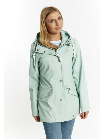 Schmuddelwedda Regenjacke in Grün
