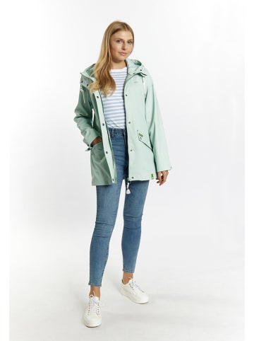 Schmuddelwedda Regenjacke in Grün