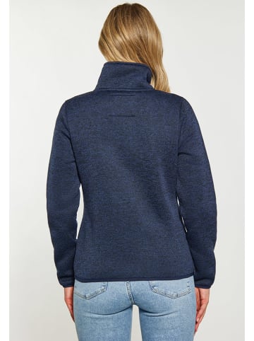 Schmuddelwedda Strickfleecejacke in Dunkelblau
