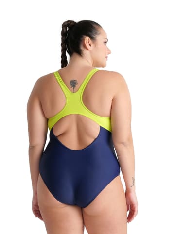 Arena Badpak donkerblauw/groen