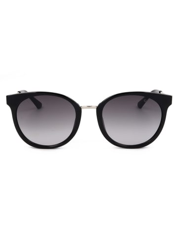 Guess Damen-Sonnenbrille in Schwarz-Silber/ Dunkelblau