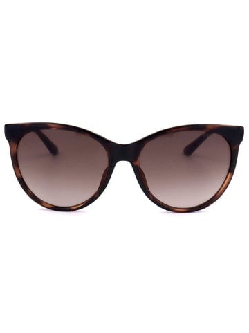 Guess Damskie okulary przeciwsłoneczne w kolorze brązowym