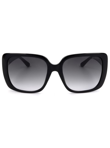 Guess Damskie okulary przeciwsłoneczne w kolorze czarnym