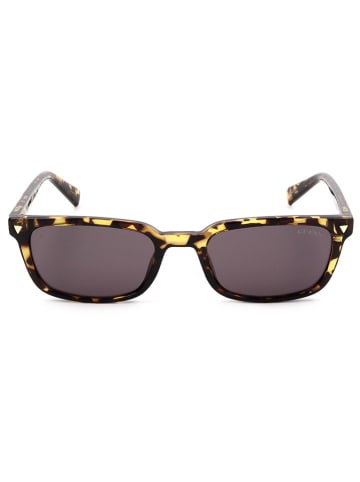 Guess Okulary przeciwsłoneczne unisex w kolorze brązowym