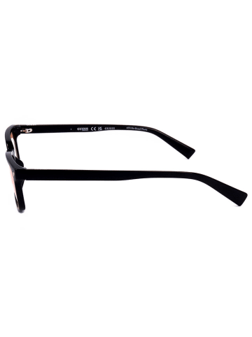 Guess Okulary przeciwsłoneczne unisex w kolorze czarno-żółtym