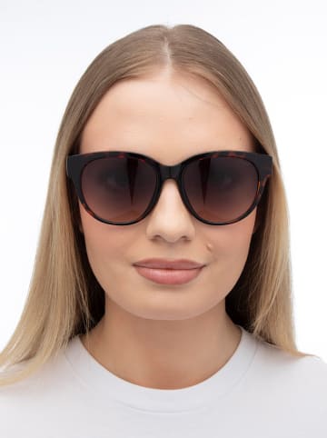 Guess Damen-Sonnenbrille in Braun/ Lila