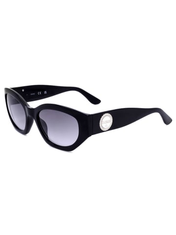 Guess Damen-Sonnenbrille in Schwarz/ Dunkelblau