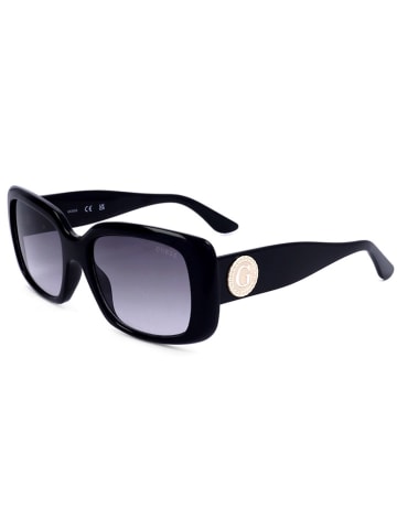 Guess Damen-Sonnenbrille in Schwarz/ Dunkelblau