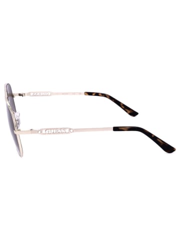 Guess Damen-Sonnenbrille in Gold/ Braun