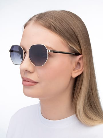Guess Dameszonnebril goudkleurig/zwart