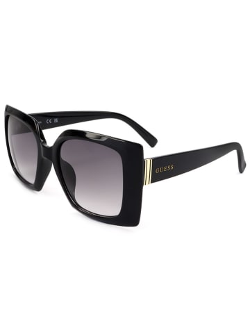 Guess Damskie okulary przeciwsłoneczne w kolorze czarno-granatowym