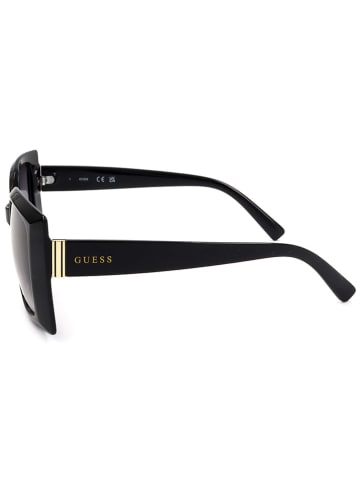 Guess Damskie okulary przeciwsłoneczne w kolorze czarno-granatowym