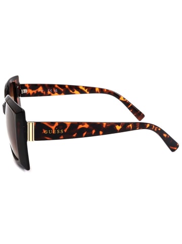 Guess Damen-Sonnenbrille in Braun/ Hellbraun
