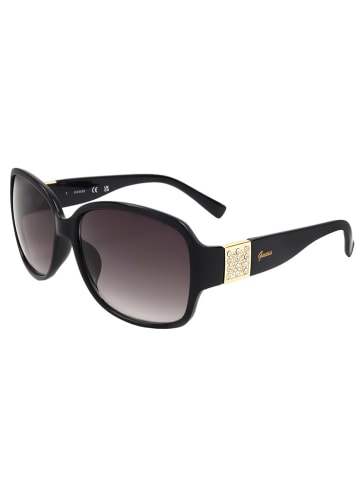 Guess Damskie okulary przeciwsłoneczne w kolorze czarnym