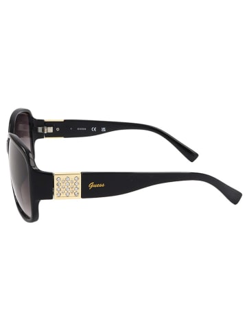 Guess Damskie okulary przeciwsłoneczne w kolorze czarnym
