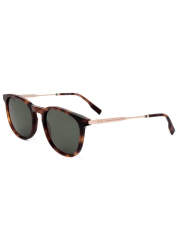 Lacoste Herren-Sonnenbrille in Braun-Gold/ Schwarz