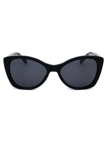 Love Moschino Dameszonnebril zwart/donkerblauw