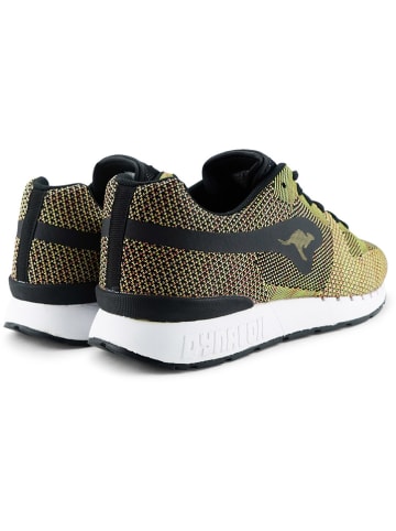 KangaROOS Originals Sneakers "Coil-R1 Woven" in Khaki