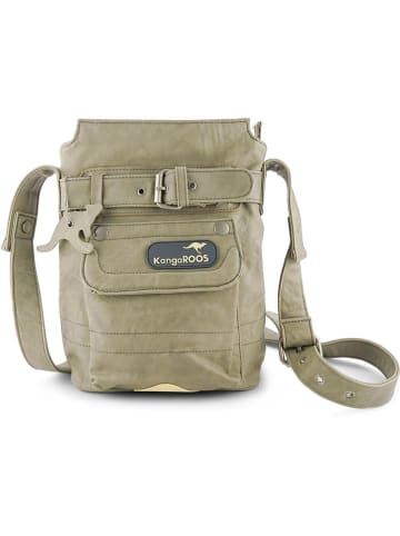 KangaROOS Originals Umhängetasche "Jean-II" in Khaki - (B)28 x (H)21 x (T)10 cm