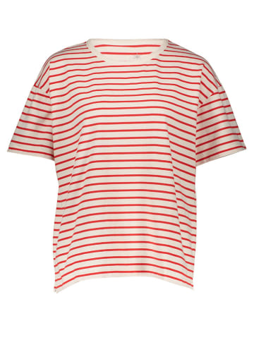Juvia Shirt in Creme/ Rot