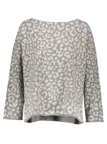 Juvia Sweatshirt in Grau/ Creme