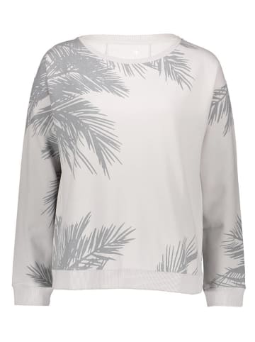 Juvia Sweatshirt in Weiß/ Grau