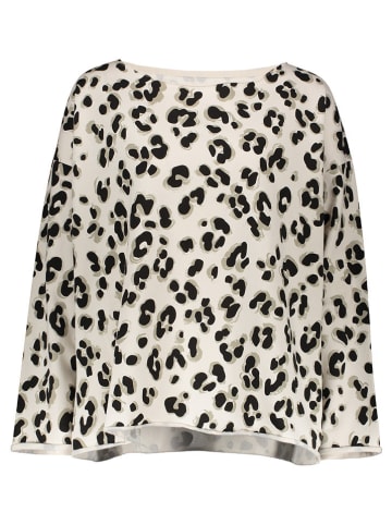 Juvia Sweatshirt in Creme/ Schwarz