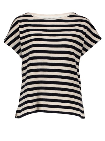 Juvia Shirt in Schwarz/ Creme
