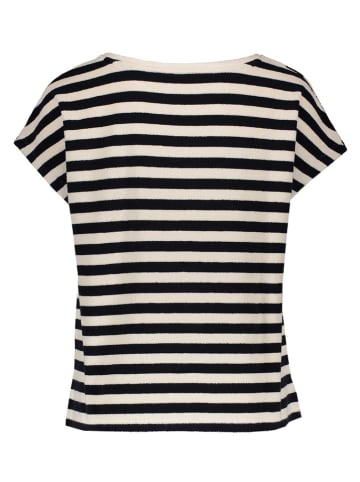Juvia Shirt in Schwarz/ Creme