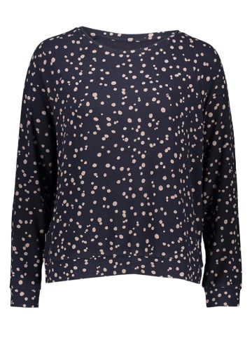 Juvia Pyjama-Oberteil in Dunkelblau