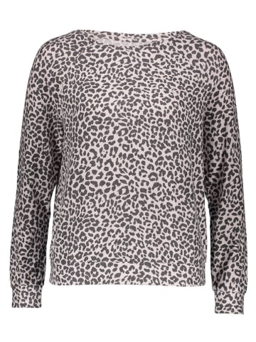 Juvia Pyjama-Oberteil in Rosa/ Anthrazit