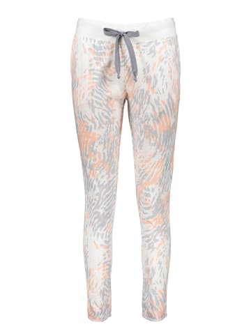 Juvia Sweathose in Weiß/ Flieder/ Orange