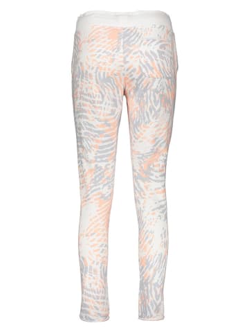 Juvia Sweathose in Weiß/ Flieder/ Orange