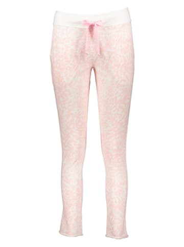 Juvia Sweathose in Rosa/ Weiß