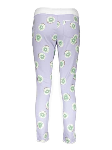 Juvia Sweathose in Flieder/ Weiß