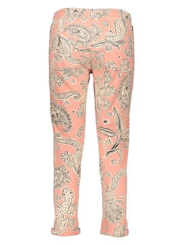 Juvia Pyjama-Hose in Rosa/ Beige