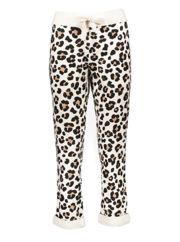 Juvia Sweathose in Creme/ Schwarz