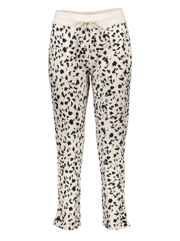 Juvia Sweathose in Creme/ Schwarz