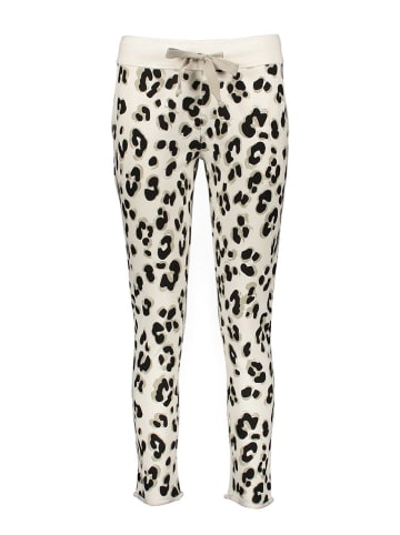 Juvia Sweathose in Creme/ Schwarz