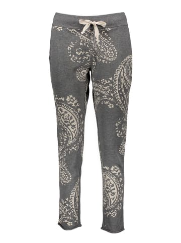 Juvia Sweathose in Anthrazit/ Beige
