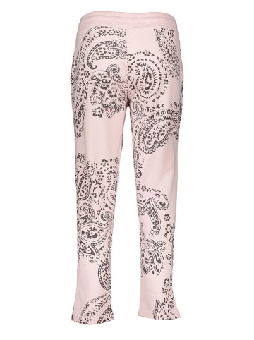 Juvia Sweathose in Rosa/ Anthrazit