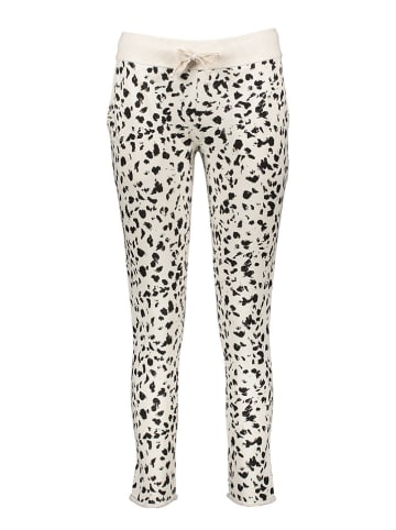 Juvia Sweathose in Creme/ Schwarz